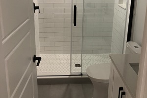 washroom in basement burlington